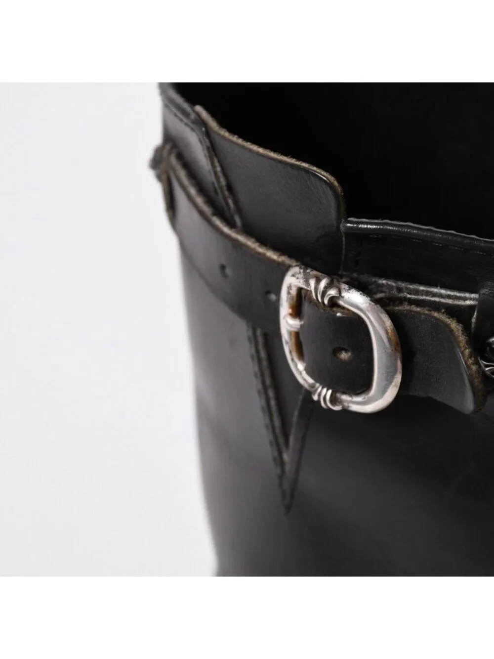 Chrome Hearts Wesco Boss Boots CH Cross Gunslinger Ball 8
